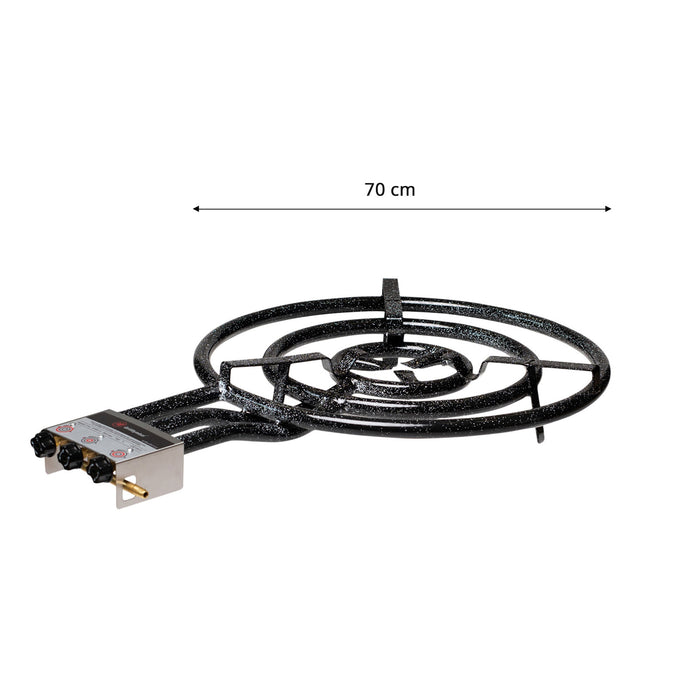 Outdoor Paella Gas Burner B700 Ø 70 cm/25kw