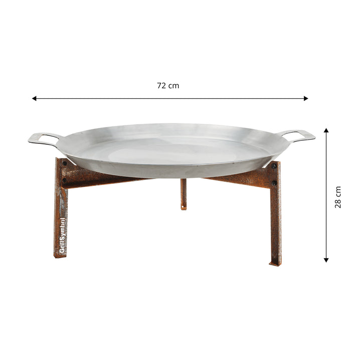 Campfire Skillet Stark Set, Ø 72 cm