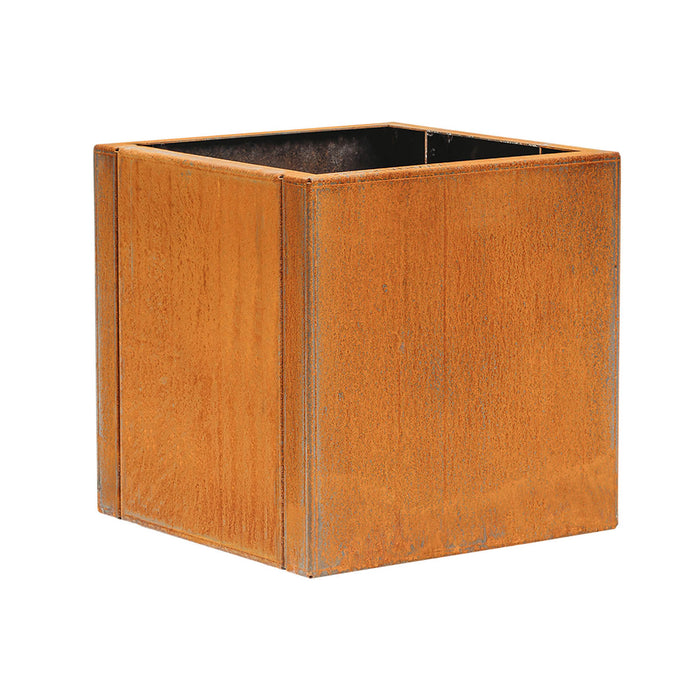 Petteri Wiimaa Corten Steel Planter Clara XXL, 80x80x80 cm