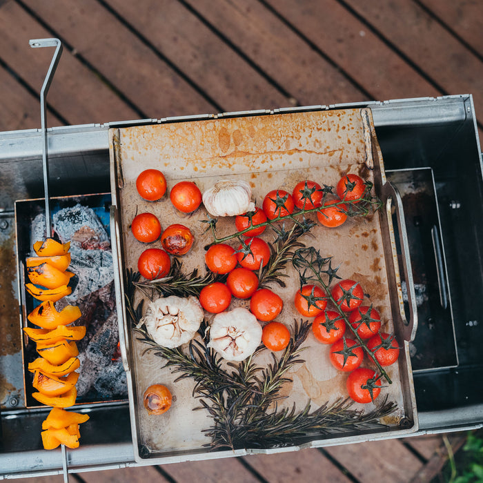 Charcoal Grill Naked Chef XL Silver