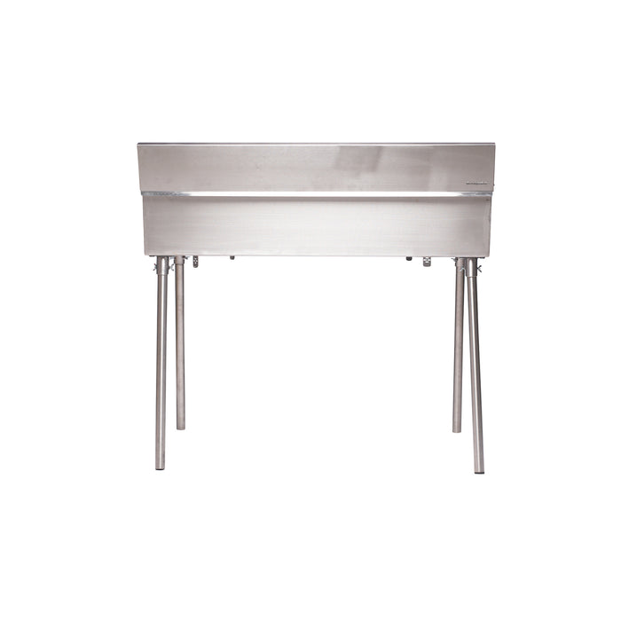 Charcoal Grill Chef XXL Silver