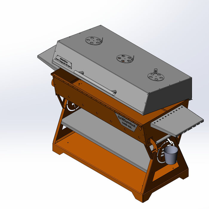 Charcoal Grill Chef XXL