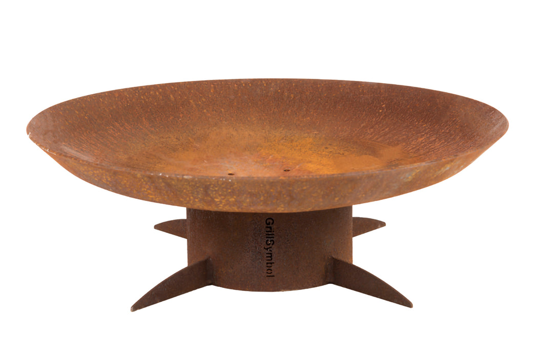 Corten Steel Fire Pit Chiaro, Ø 67 cm