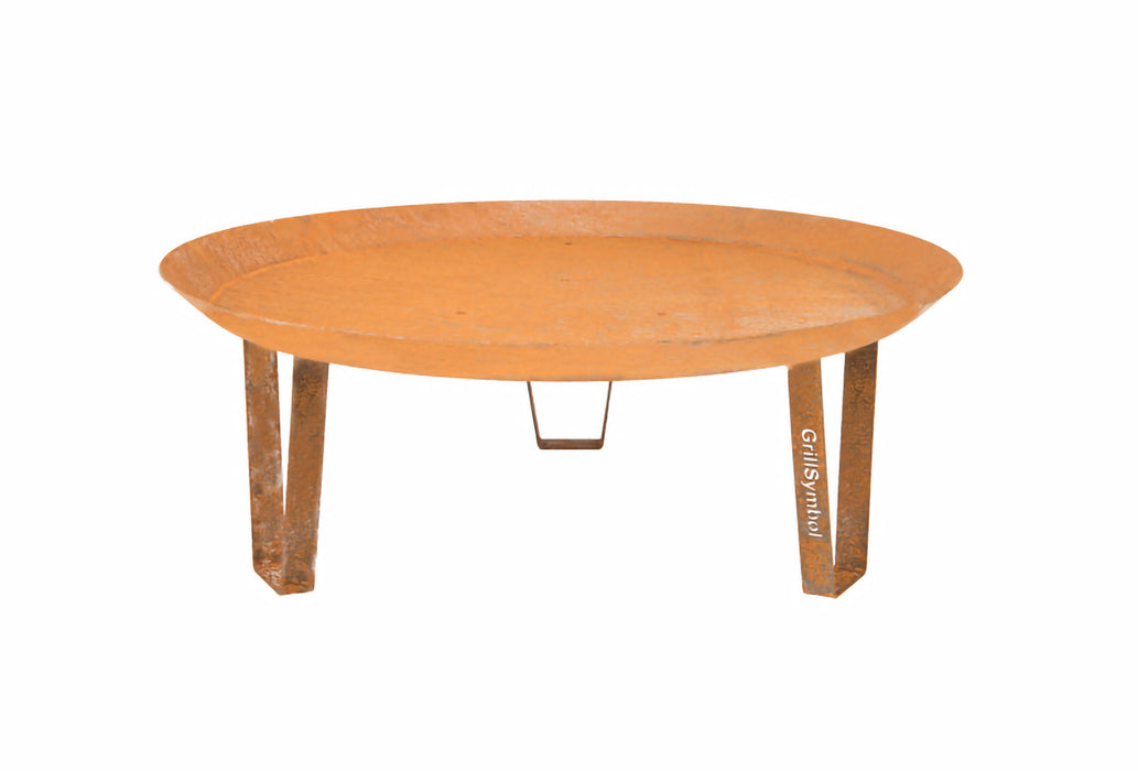 Corten Steel Fire Pit Elegante, Ø 72 cm