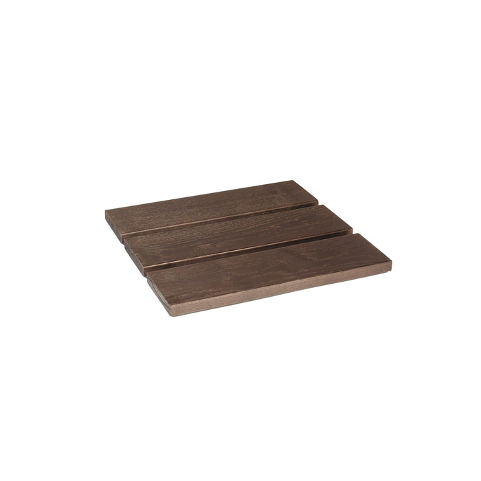 Corten Steel Firewood Rack Enzo Rack-L (size 119 x 43 x 37 cm)