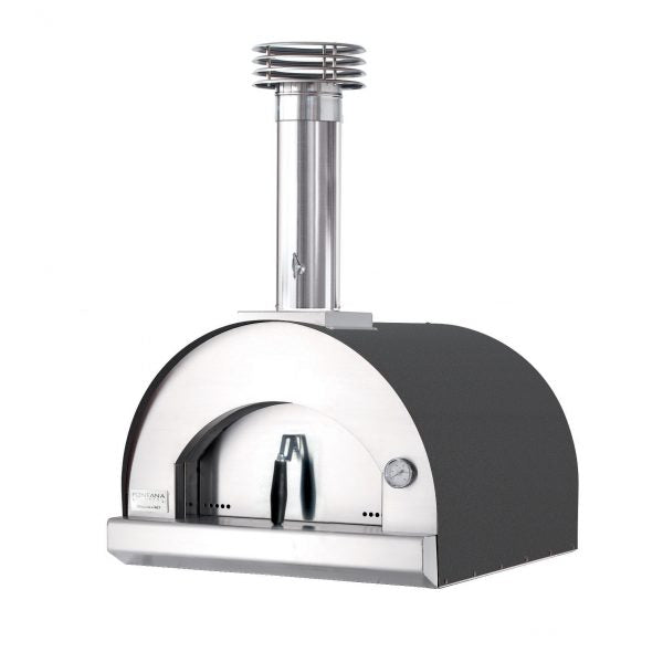 Margherita Build In Wood Pizza Oven - ANTHRACITE