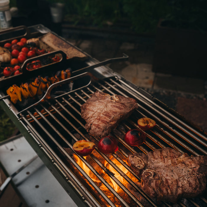 Charcoal Grill Naked Chef XL Silver