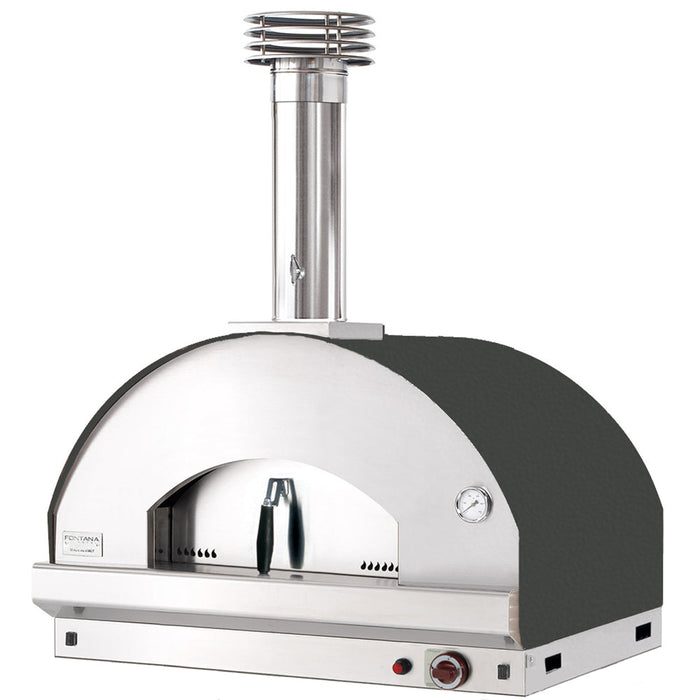 Mangiafuoco Build In Gas Pizza Oven - ANTHRACITE