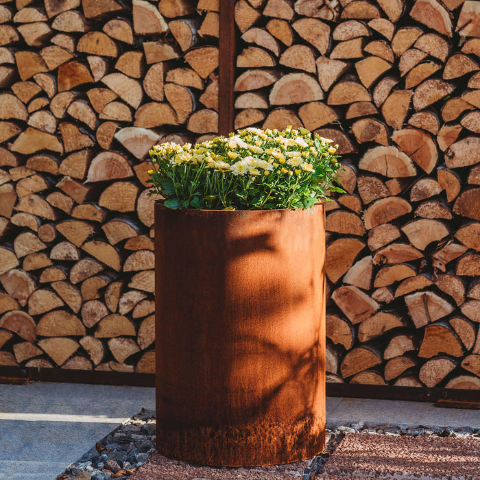 Petteri Wiimaa Corten Steel Planter Meri, S Ø 33 cm (size 33x47 cm)