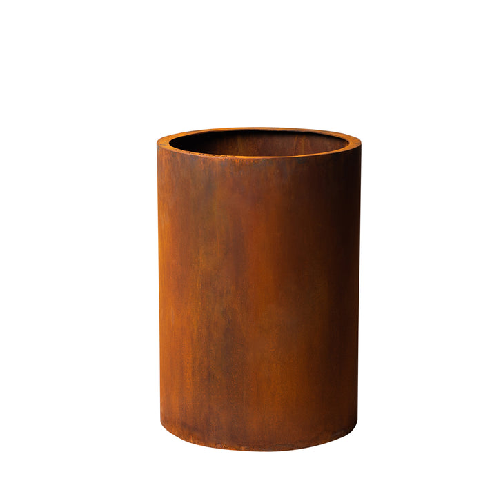 Petteri Wiimaa Corten Steel Planter Meri, Ø 37 cm (size 37x65 cm)