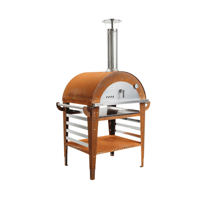 Wood Fired Pizza Oven with Stand Pizzo-set