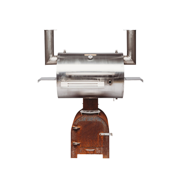 BBQ Smoker Smoky Beast Silver