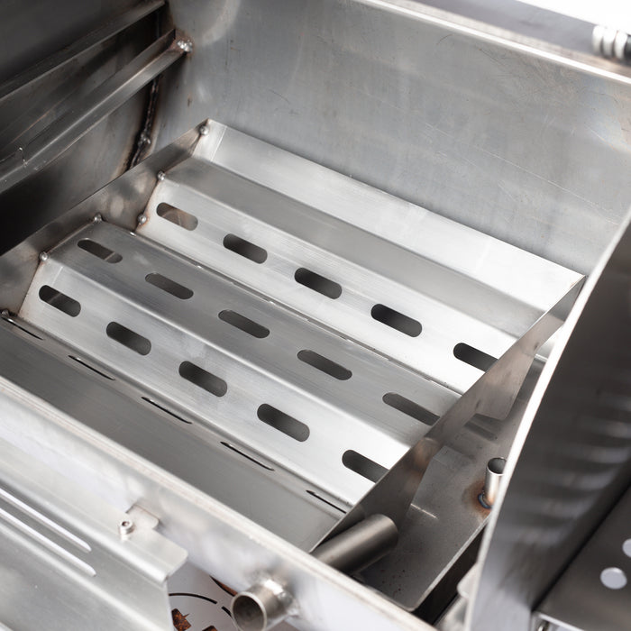 BBQ Smoker Smoky Beast Silver