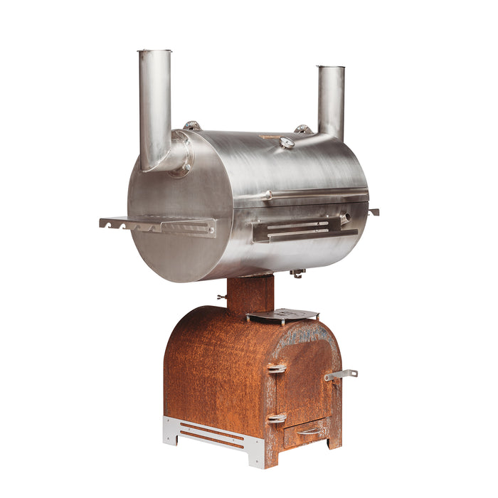 BBQ Smoker Smoky Beast Silver