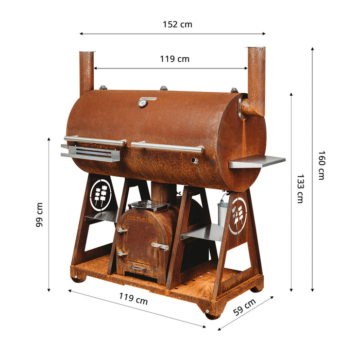 BBQ Smoker Smoky Beast XL