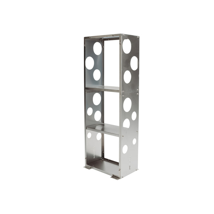 Stainless Steel Firewood Rack WoodStock L (size 60x37x170 cm)