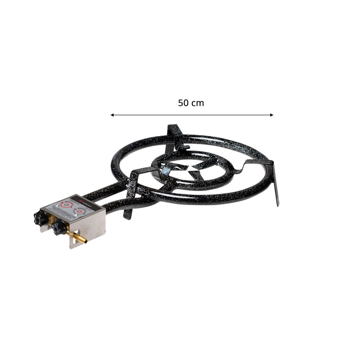 Outdoor Paella Gas Burner B500 Ø 50 cm/13,5kw