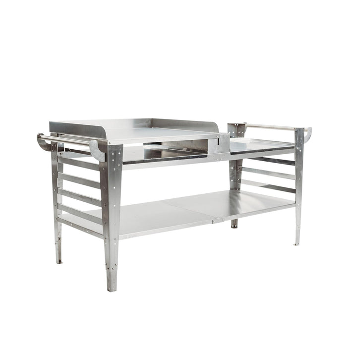 stainless steel Side Table for Pizza Oven Baso-inox-XL