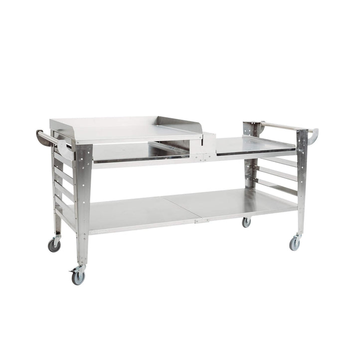 stainless steel Side Table for Pizza Oven Baso-inox-XL