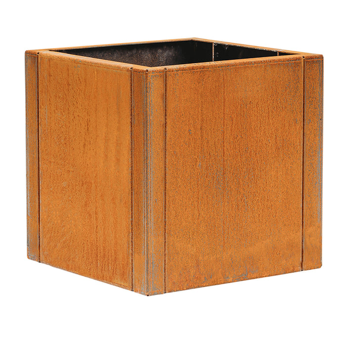 Petteri Wiimaa Corten Steel Planter Clara 3XL, 100x100x100 cm
