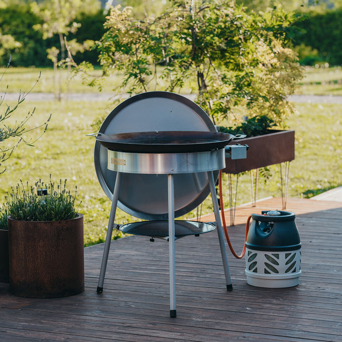 Paella Cooking Set Expert-720, Ø 72 cm (pan Ø 72 cm, gas burner Ø 50 cm)