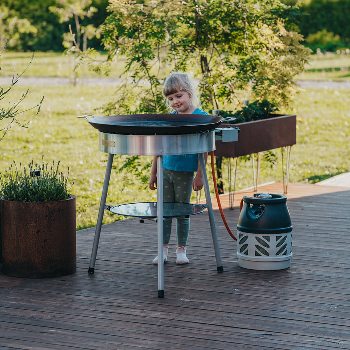 Paella Cooking Set Expert-720, Ø 72 cm (pan Ø 72 cm, gas burner Ø 50 cm)