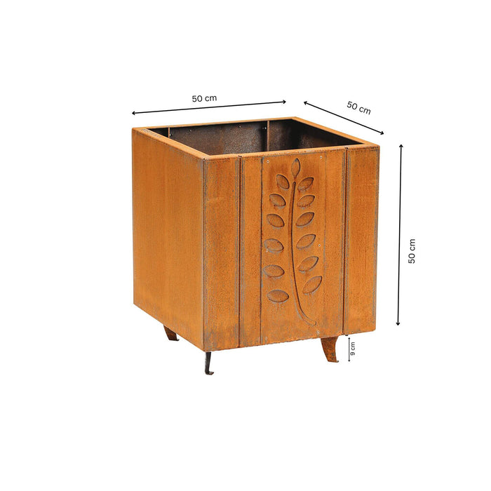 Petteri Wiimaa Corten Steel Planter Fat Ballerina L, 50x50x55 cm