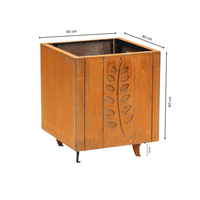 Petteri Wiimaa Corten Steel Planter Fat Ballerina XL, 60x60x65cm