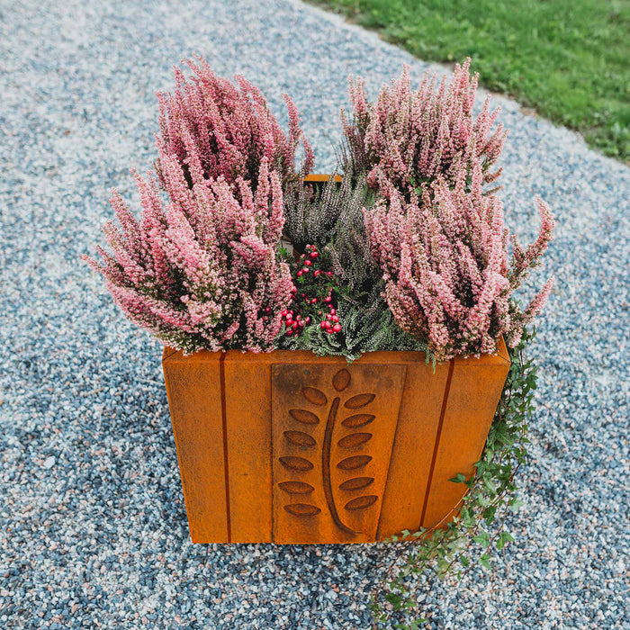 Petteri Wiimaa Corten Steel Planter Fat Ballerina L, 50x50x55 cm