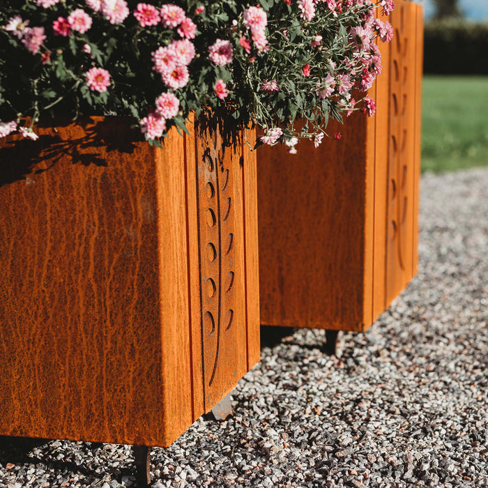 Petteri Wiimaa Corten Steel Planter Fat Ballerina L, 50x50x55 cm