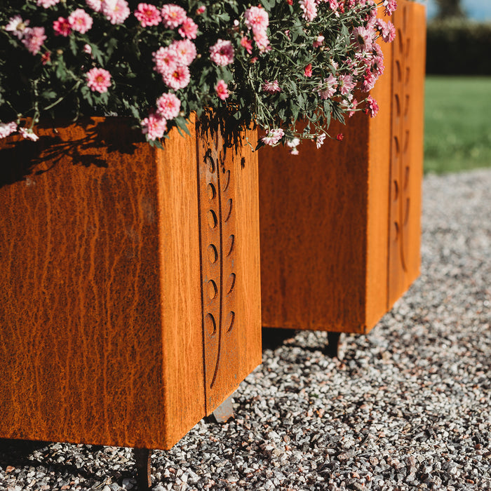 Petteri Wiimaa Corten Steel Planter Fat Ballerina, 40x40x45 cm