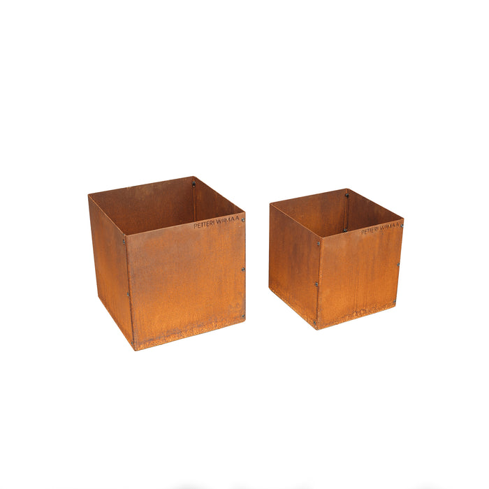 Petteri Wiimaa Corten Steel Planters Set of 2 Fiora (2 pots: S + M)