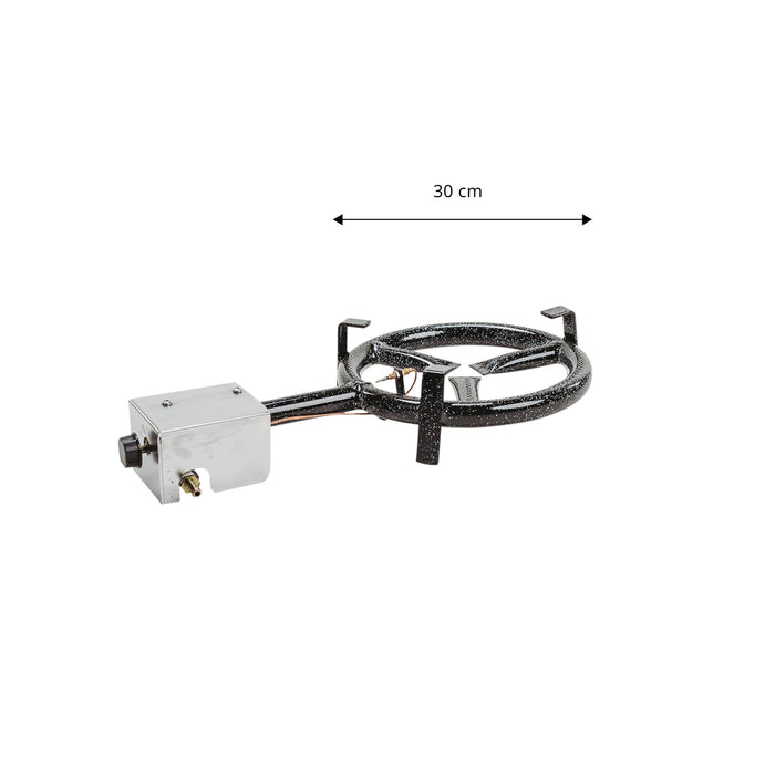Indoor and Outdoor Paella Gas Burner IB300 Ø 30 cm/7kw