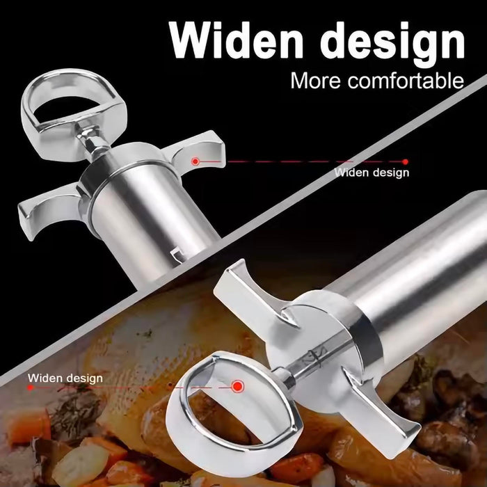 Meat Injector + 3 Needles (Wing Design)