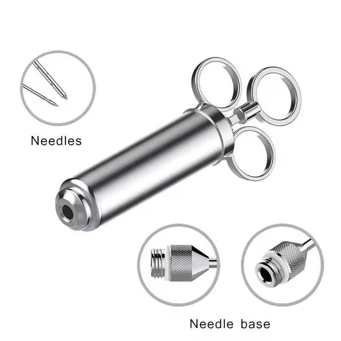 Meat Injector + 3 Needles (Ring Design)