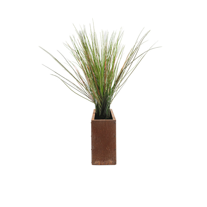 Petteri Wiimaa Corten Steel Planter Lilly 100 x 22 x 40 cm