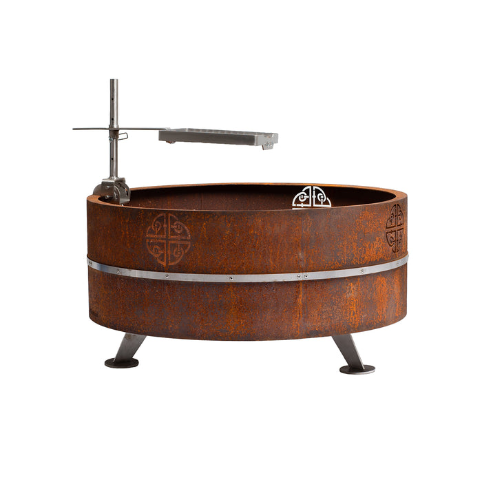 Corten Steel Fire Pit Lucas, Ø 95 cm