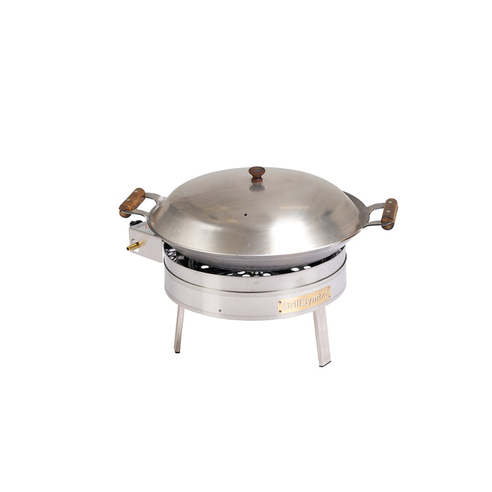 Wok Burner Set PRO-450, Ø 45 cm (wok pan Ø 45 cm, gas burner Ø 30 cm)