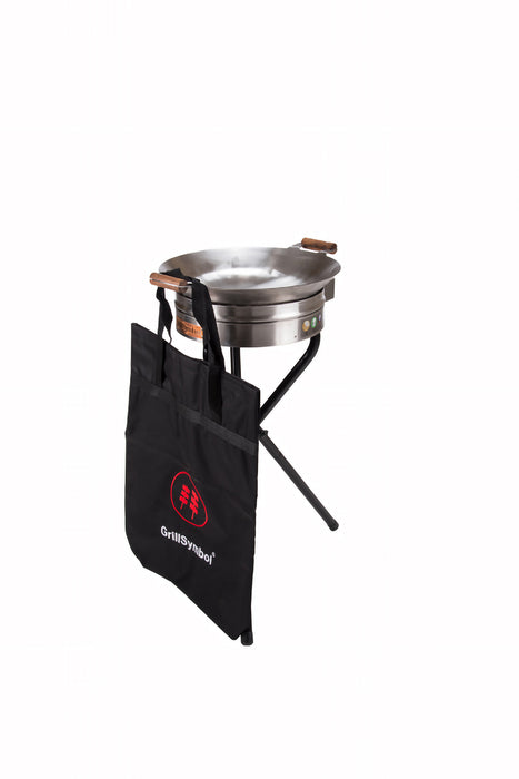Wok Burner Set PRO-450, Ø 45 cm (wok pan Ø 45 cm, gas burner Ø 30 cm)