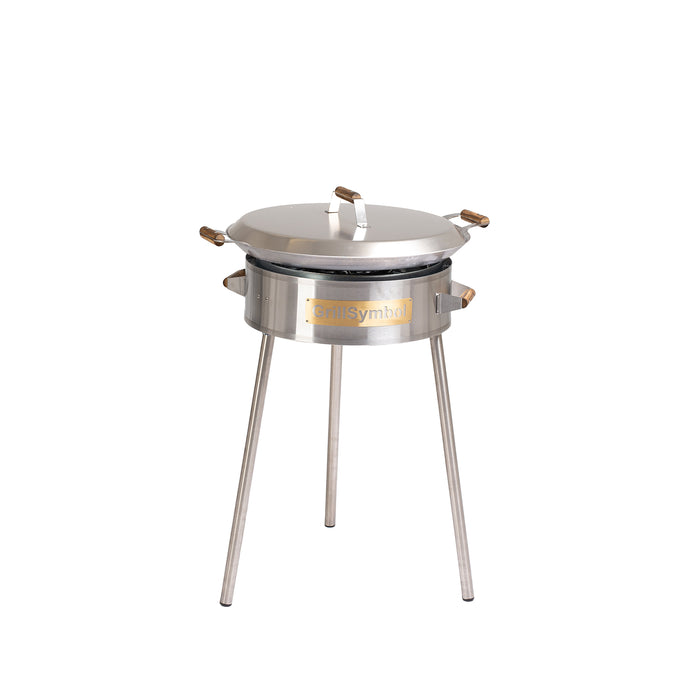 Paella Cooking Set PRO-580, Ø 58 cm (pan Ø 58 cm, gas burner Ø 40 cm)