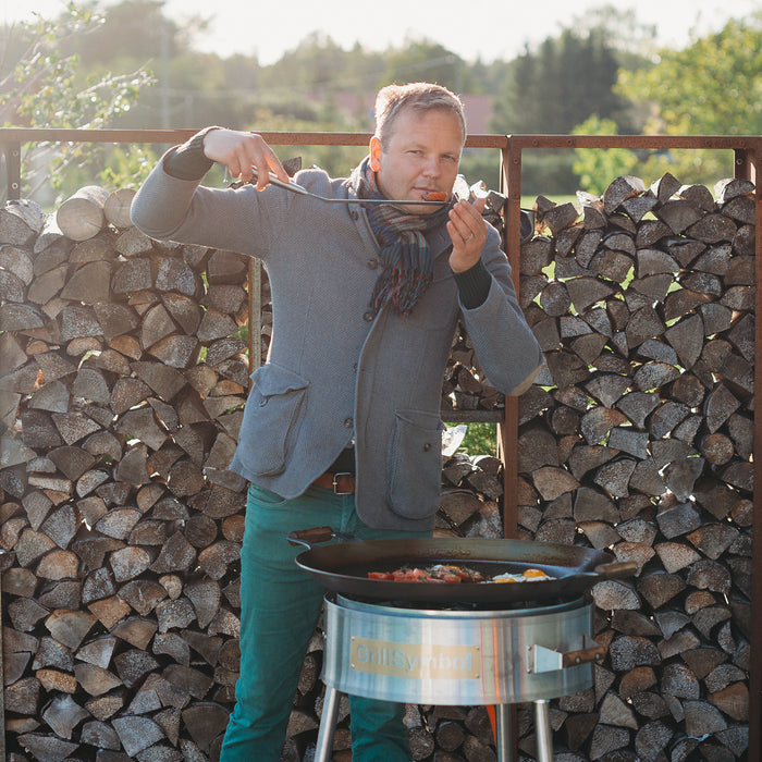 Paella Cooking Set PRO-580, Ø 58 cm (pan Ø 58 cm, gas burner Ø 40 cm)