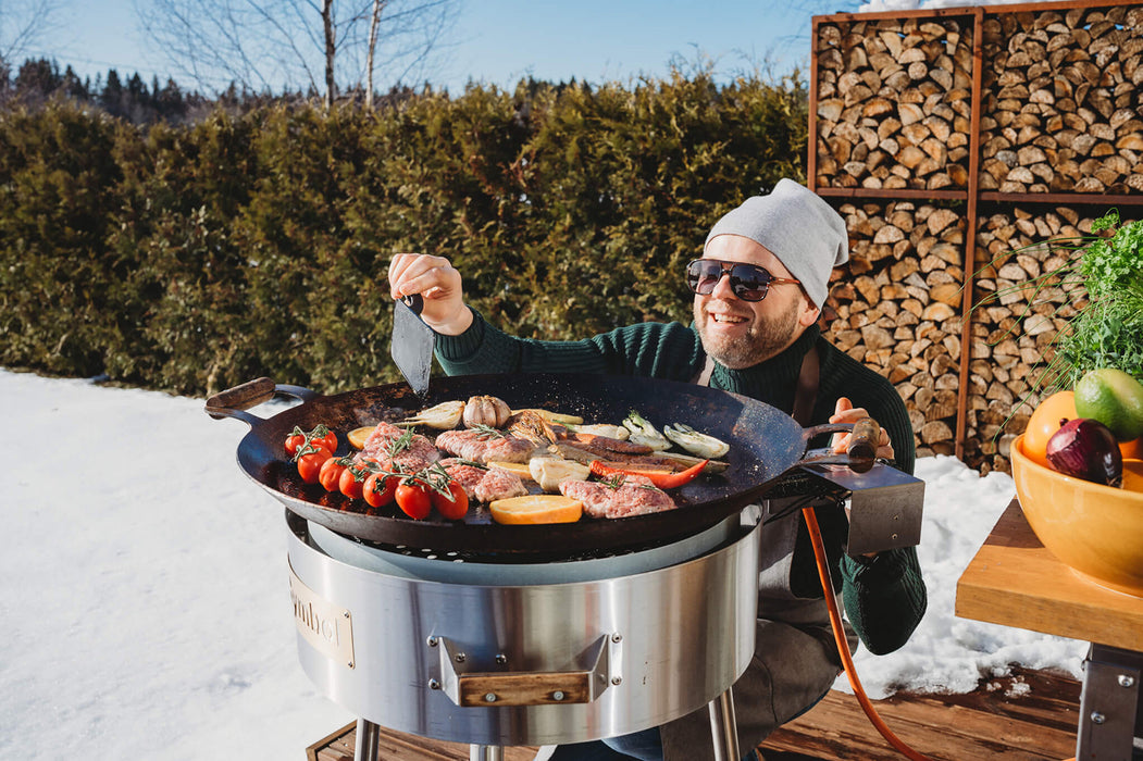 Paella Cooking Set PRO-580, Ø 58 cm (pan Ø 58 cm, gas burner Ø 40 cm)
