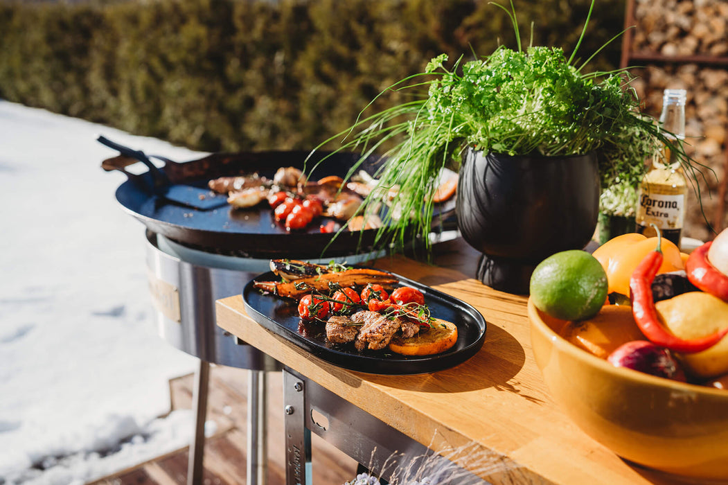 Paella Cooking Set PRO-580, Ø 58 cm (pan Ø 58 cm, gas burner Ø 40 cm)