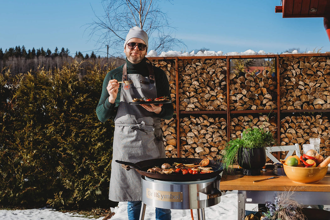 Paella Cooking Set PRO-580, Ø 58 cm (pan Ø 58 cm, gas burner Ø 40 cm)