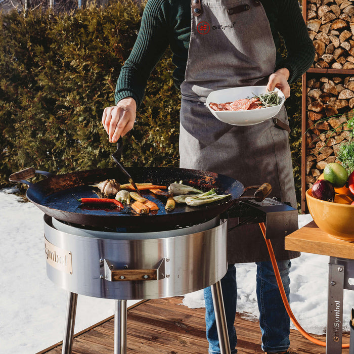 Paella Cooking Set PRO-580, Ø 58 cm (pan Ø 58 cm, gas burner Ø 40 cm)