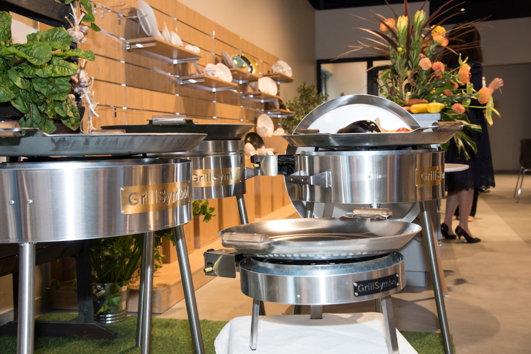 Paella Cooking Set PRO-720, Ø 72 cm (pan Ø 72 cm, gas burner Ø 40 cm)
