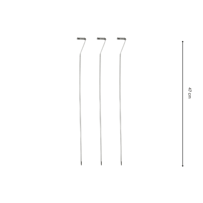 Skewers 3 pc x 47 cm