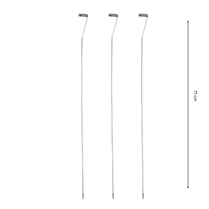 Skewers 3 pc x 77 cm