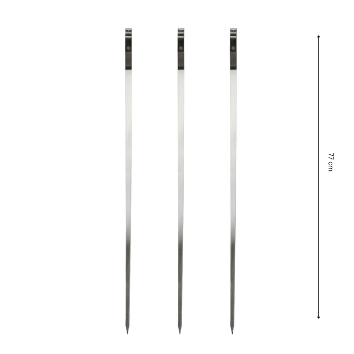 Skewers 3 pc x 77 cm