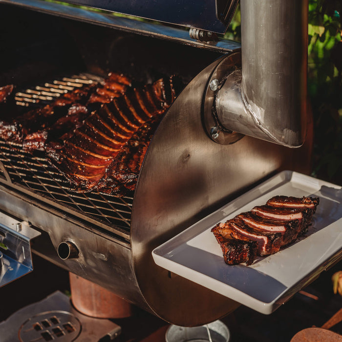 BBQ Smoker Smoky Beast Silver